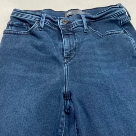 Levi's 512 Jeans Perfectly Slimming Super Skinny Blue Denim Women's 4 GUC - Picture 13 of 13